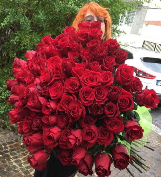 100 rose rosse