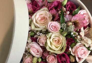 Flowerbox in velluto