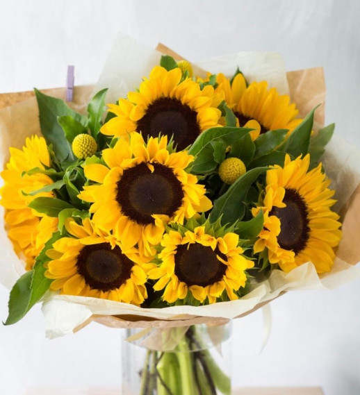 Bouquet di girasoli